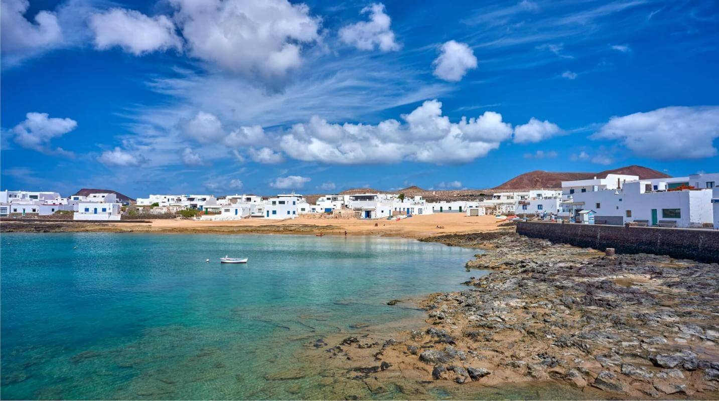 Caleta de Sebo. La Graciosa